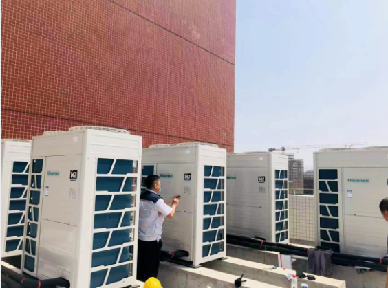 海信中央空调入驻广州市高级技工学校，为莘莘学子打造舒适空气环境