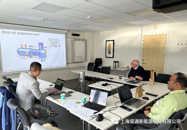 上海诺通新能源总经理胡斌博士受邀赴挪威进行高温热泵技术国际合作交流